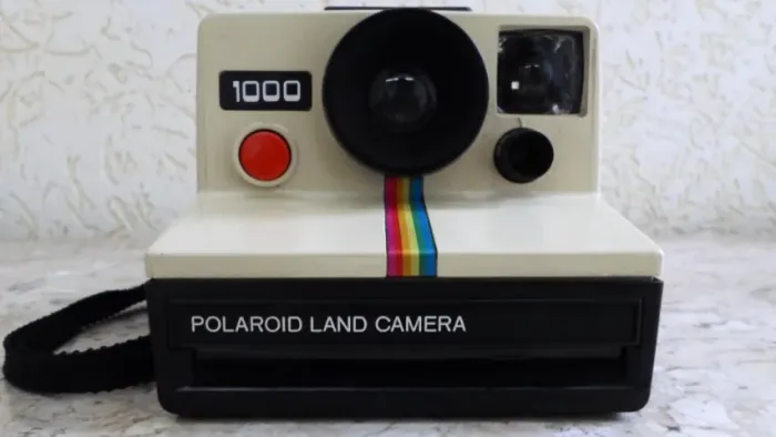 Câmera Polaroid Land 1000 -Onestep (Vintage- anos 70)
