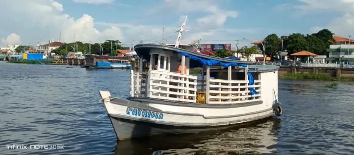 Barco 12m com máquina e revés 3x1