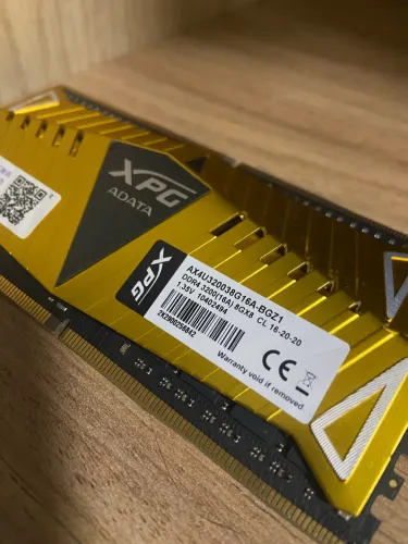 Memória RAM 16 GB (2x8 GB) 3200 MHZ DDR 4 CL 16 XPG ADATA
