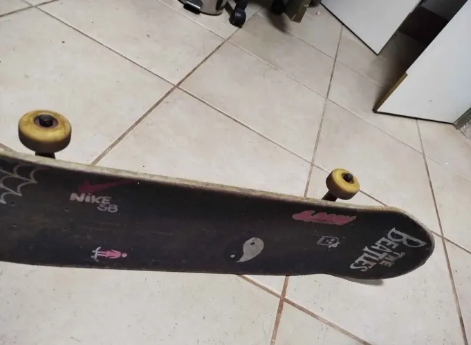 Skate profissional gringo