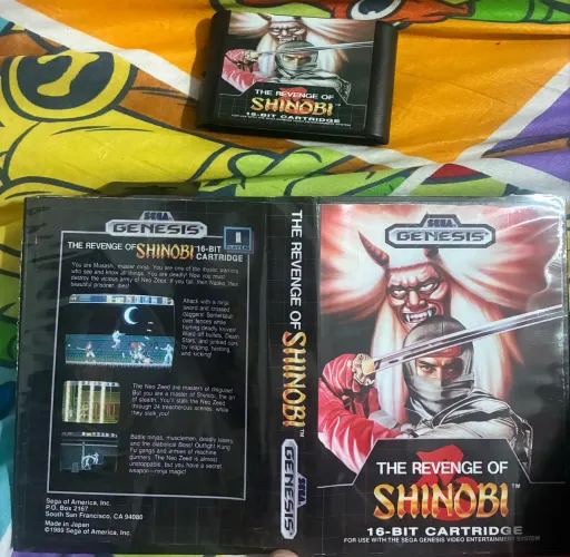 The Revenge of Shinobi - Sega Genesis / Mega Drive