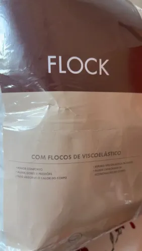 Travesseiro flock Ortobom