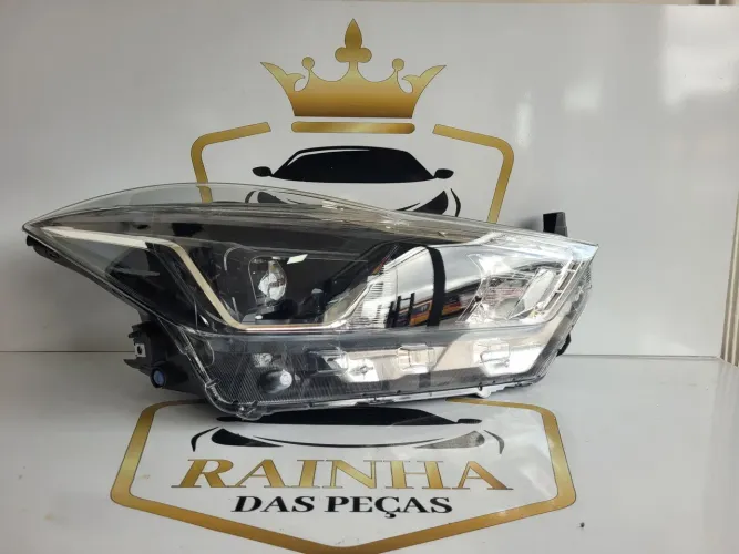 Farol Kicks 2017 até 2020 Led Máscara Negra - NOVO ORIGINAL