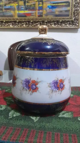 Antigo potiche porcelana