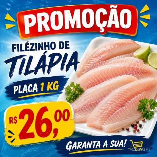 Filé de tilápia 