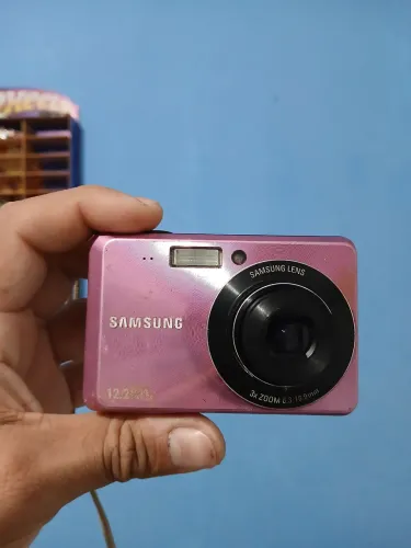 Câmera digital Samsung 12.2 mp es60 rosa