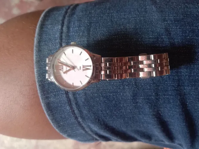 Relógio lince feminino de aço