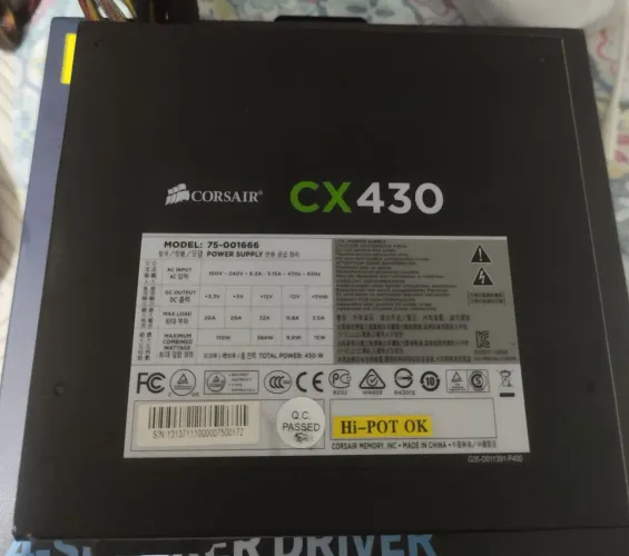 Fonte Corsair CX430