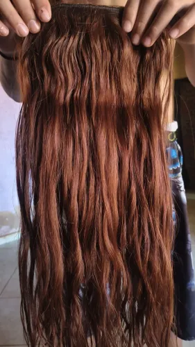 Cabelo humano fita adesiva