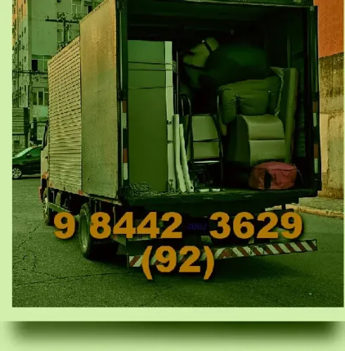 Frete Bau no Alvorada, Parque Dez, Adrianópolis, Cidade Nova, Cachoeirinha e Tarumã Wilson