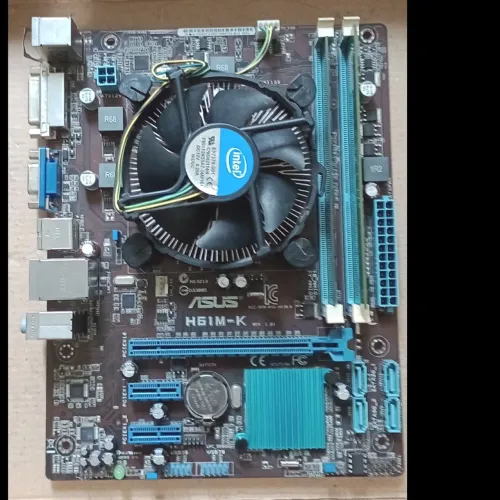Placa ASUS 1155+Processador Intel Celerom 2.5ghz ( S/espelho )