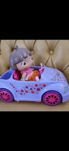 Boneca Dora Aventureira com carro