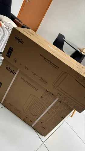 Ar Condicionado Split Elgin Eco Inverter Wi-Fi 12000 BTUs. Lacrado!!! Aceitamos cartões