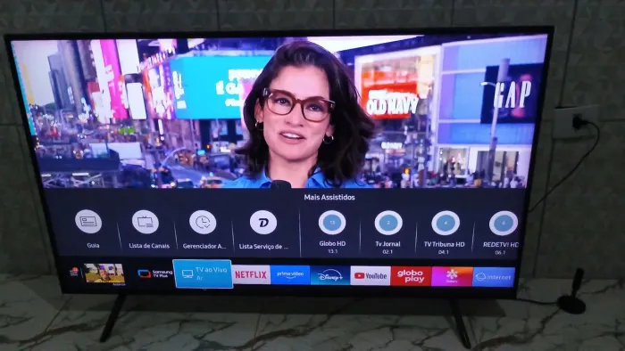 Tv Samsung 55 polegadas smart 4k completa tv plus 