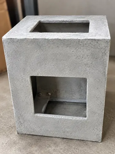Caixa de Concreto para Ar Condicionado- 59 cm