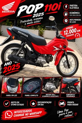 Honda Pop 110i ES 2025