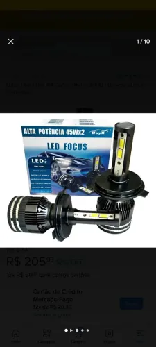 Farol led H4 Luz ultra led 90w 6.000 lumens, Rayx 13000 led farol H4