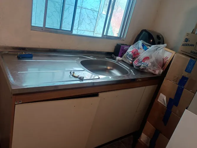 Gabinete pia inox