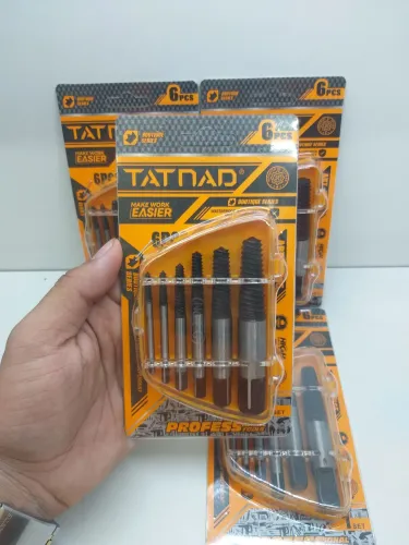 Kit saca parafusos 6 peças 