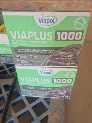 Viapol 1000, sobra de obra.