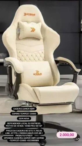 cadeira gamer kbm gaming/dpx