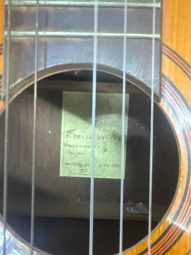 Vendo ou troco violão di Giorgio n 18
