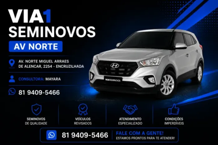 Hyundai Creta Attitude 1.6 16V Flex Aut. 2020
