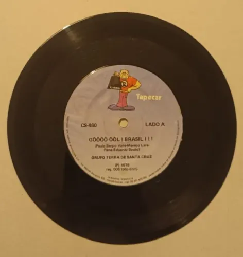 Compacto Vinil Goooool Brasil 1978 Terra Santa Cruz - Sem Capa