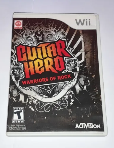 Guitar Hero Warriors of Rock - Nintendo Wii