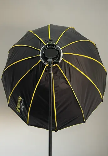 Softbox Bowens Parabólico Greika 120cm Grid Montagem Rápida