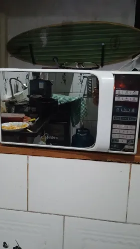 Microondas Midea para sair logo!