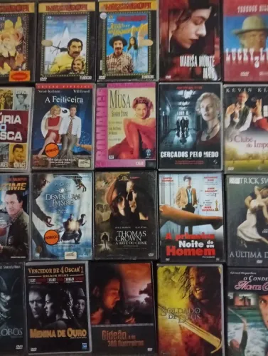 20 DVDs originais a