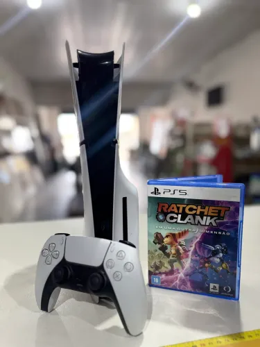PS5 SLIM - MÍDIA FÍSICA 1TB