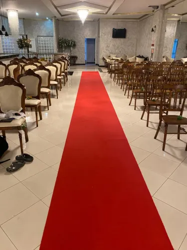 Tapete vermelho casamento 