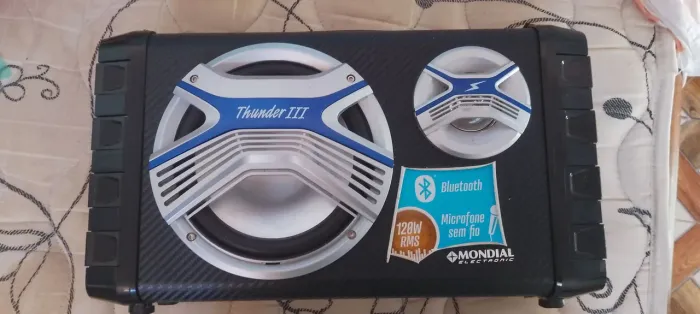 Caixa de Som Amplificada Mondial Eletronic 