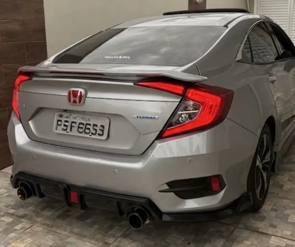 Saias Spoiler dianteira e traseira honda civic g10 e abafadores