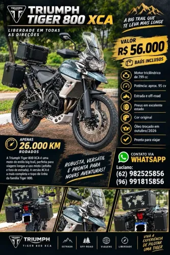 Triumph Tiger 800 XCA 2019