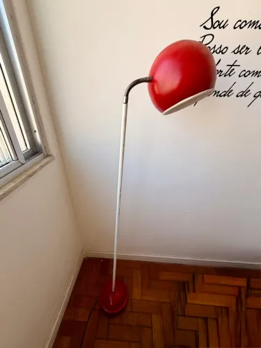 Luminária bola anos 60/70