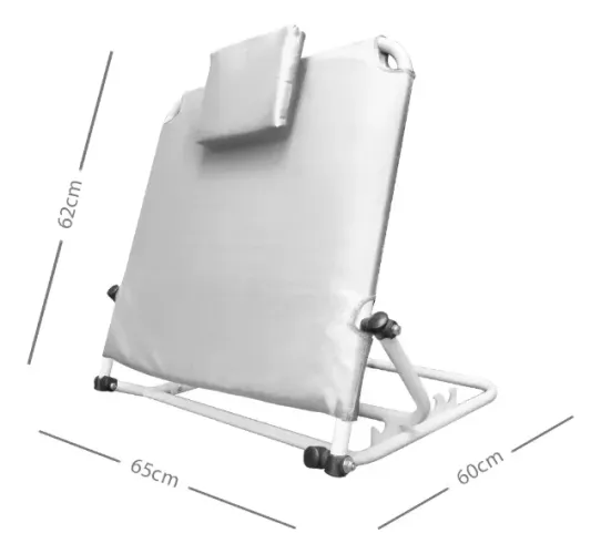 Encosto Para Cama Reclinável E Ajustável Em 5 Níveis Branco