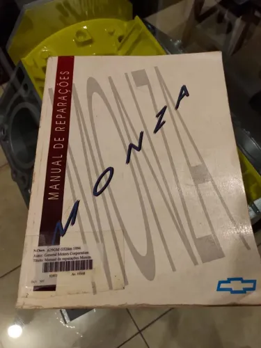 Manual Original GM Monza 