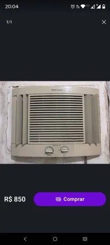 Ar condicionado Electrolux 7.500 Btu