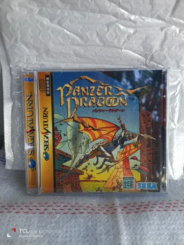 Panzer Dragoon (Sega Saturn) - Versão Japonesa Original - CD Original - Vintage - Caixa