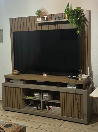 Rack com painel
