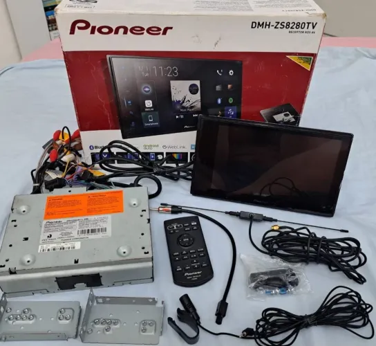 Multimídia PIONEER 8" DMH- ZS8280TV Double Dim