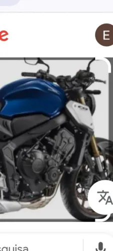 Cb 650r azul metálica