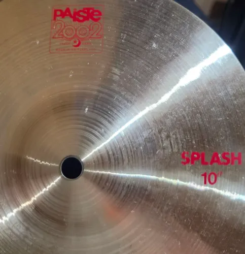 Prato Splash 10 Paiste linha 2002