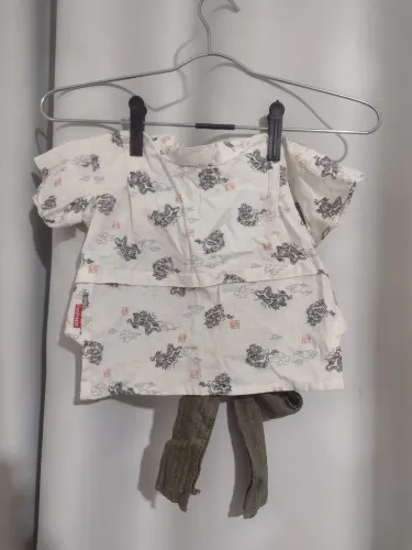 Roupa pet Kimono para cachorro