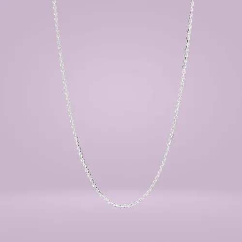 Corrente de prata Rommanel 40cm