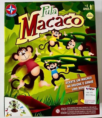 Brinquedo PULA MACACO (estrela)