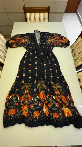 Vestido Farm Estampado Tam G